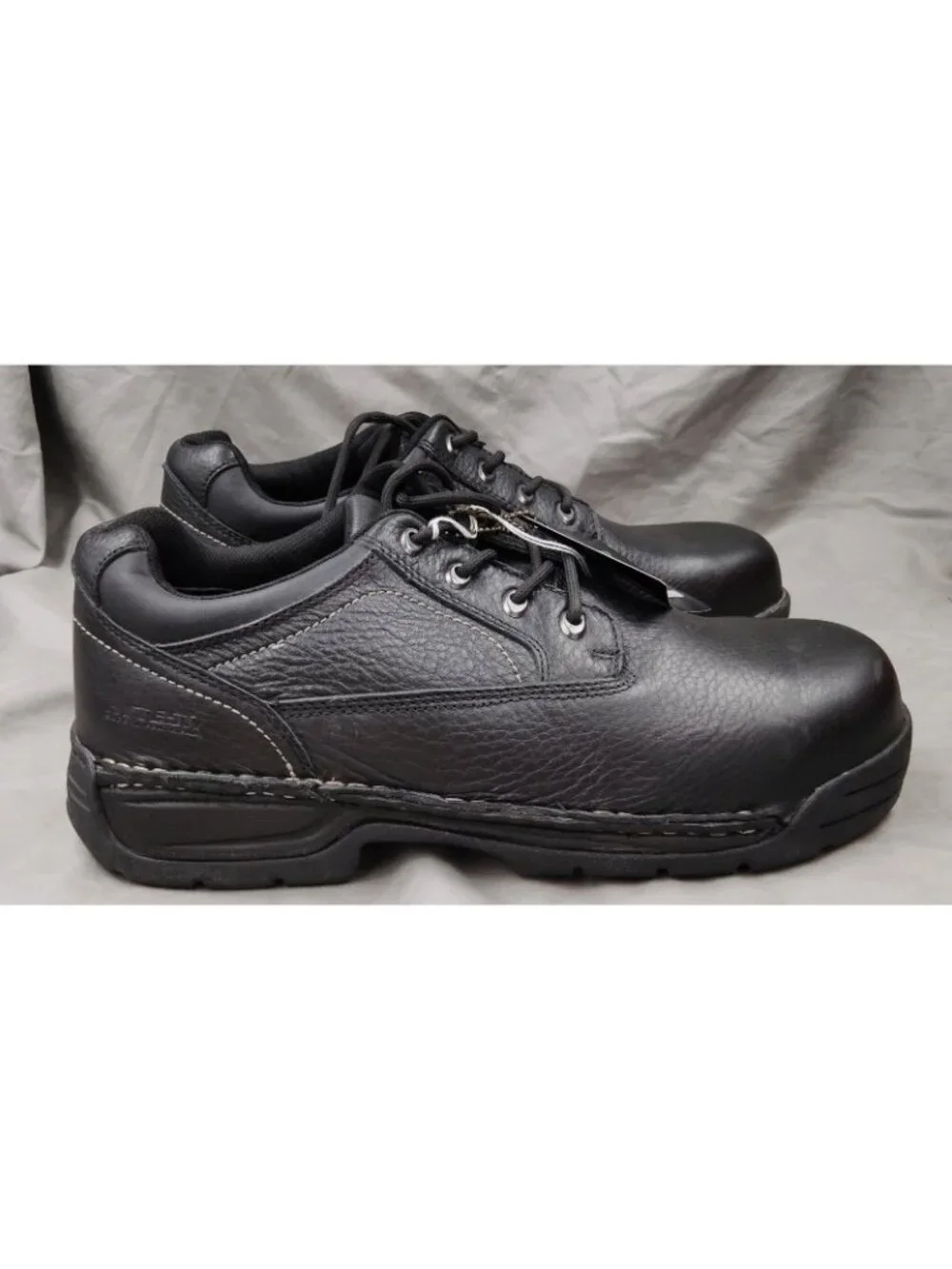 HyTest Opanka K10150 Men's 13M Leather Steel Toe Oxford Safety Work Shoes NWOB